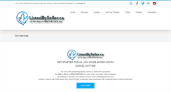 Desktop Screenshot of listedbyseller.net